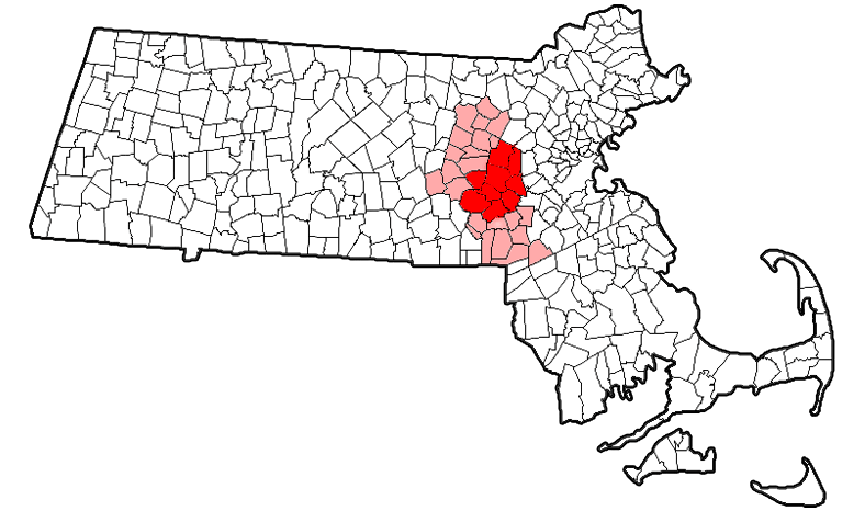 Metrowest Ma Map Steadfast Fence service areas
