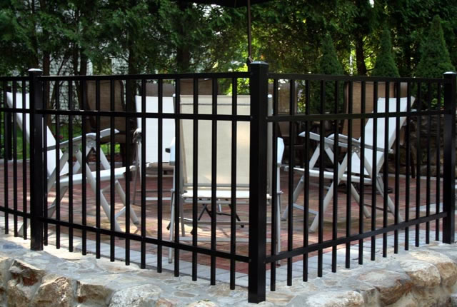 Aluminum Fence Installation | Steadfast Fence