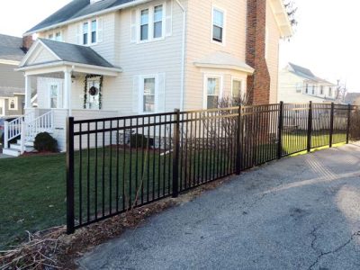 Aluminum Fence Installation | Steadfast Fence