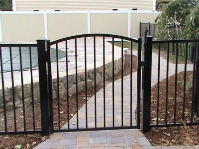Aluminum Fence Installation | Steadfast Fence