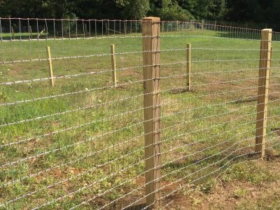 Horse Corral Installation | Steadfast Fence