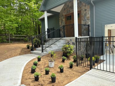 Stair Railing Installation